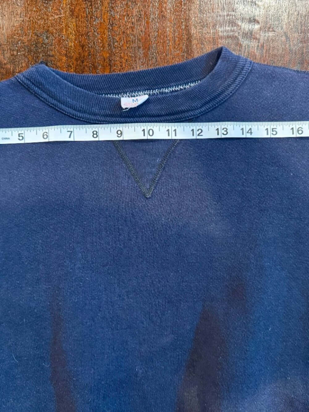 Vintage B'nai B'rith Girls BBG #63 Russell Athletic Sweatshirt Navy Size M - Picture 9 of 11